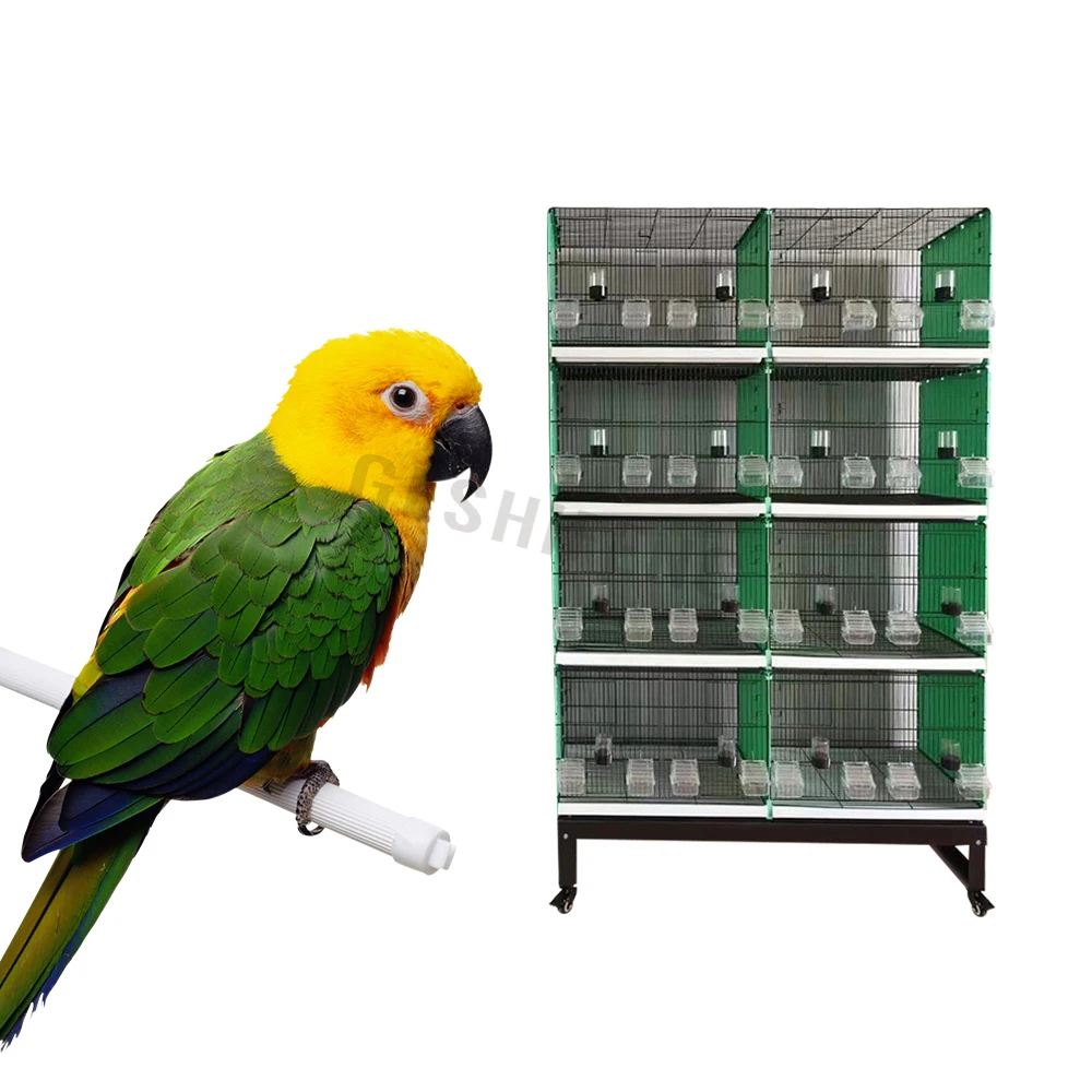 Wholesale Geshifeng Cheap 4 Layers Large Space Breeding Bird Cage In Pakistan With Accessories Bird Cage