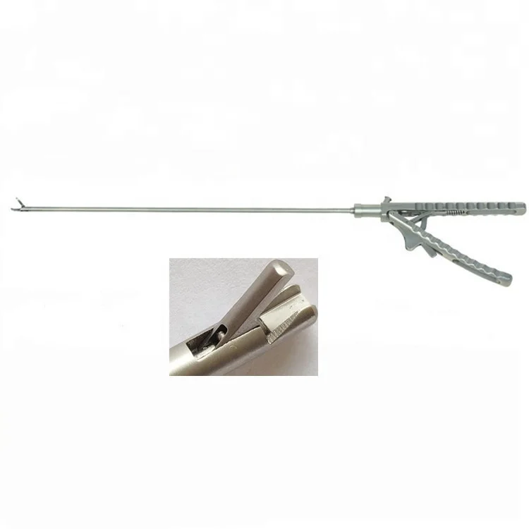 Laparoscopic instruments V shaped self righting Needle holder forceps