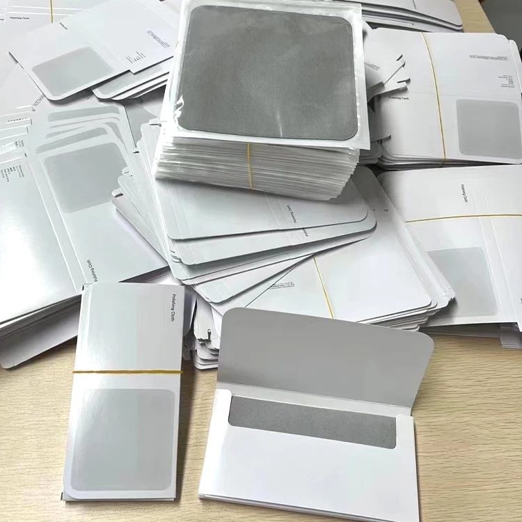 Новая ткань для очистки экрана чистящая полировочная Apple электронного устройства очиститель стекла дисплея Пользовательский логотип из