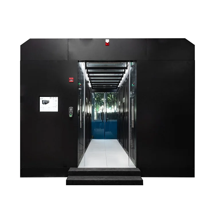 soundproof air conditioned server racks 42u odf rack cabinet with utp cat6 fibre optic cable ac precision data center