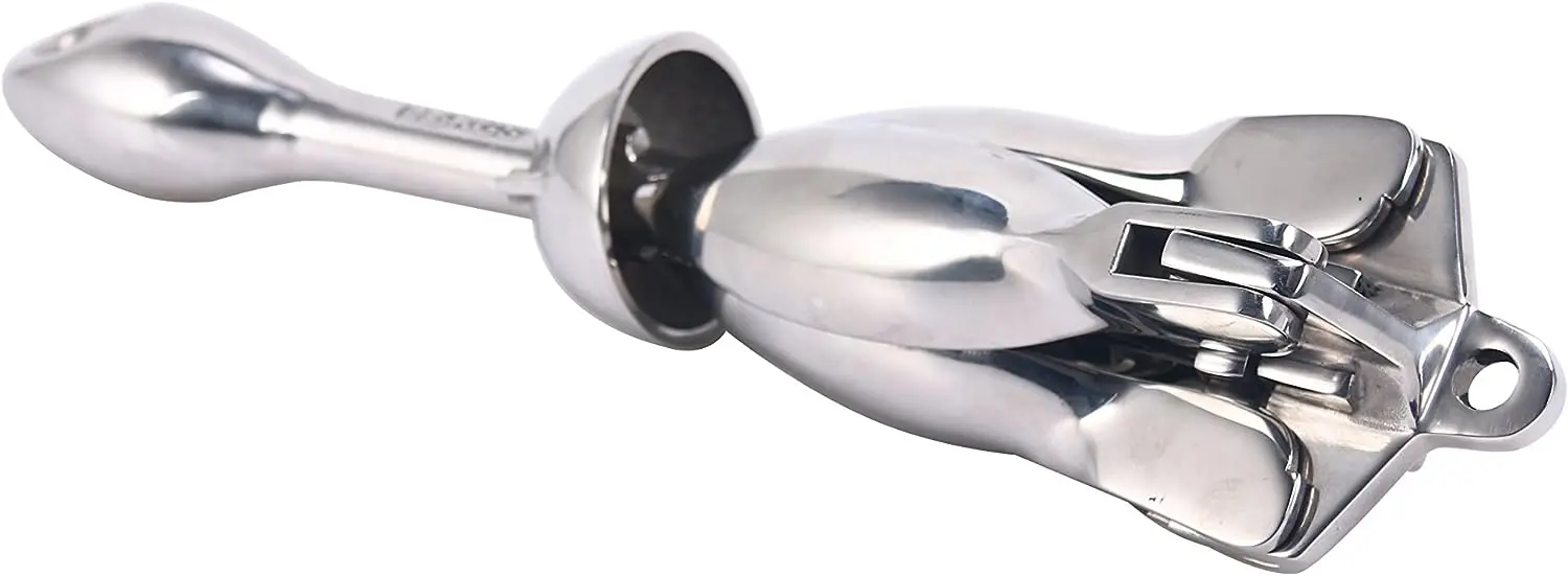 Folding Grapnel Anchor Stainless Steel 0.7-16kg Boat-Marine-Yacht-dinghies