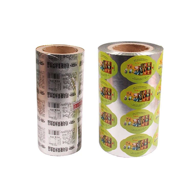 Customized printed food grade plastic packaging material film, laminated food packaging bag film packaging food