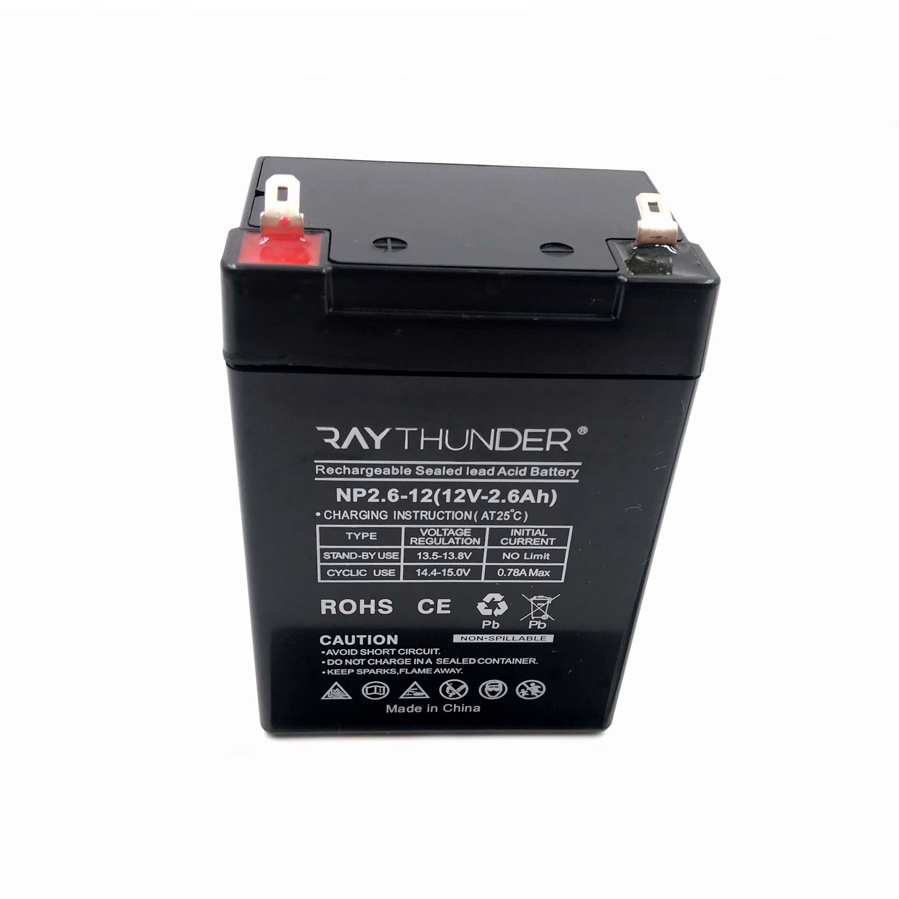 lead acid small battery 12v 2.6ah 3.2ah 4.5ah for electric power tool emergency light