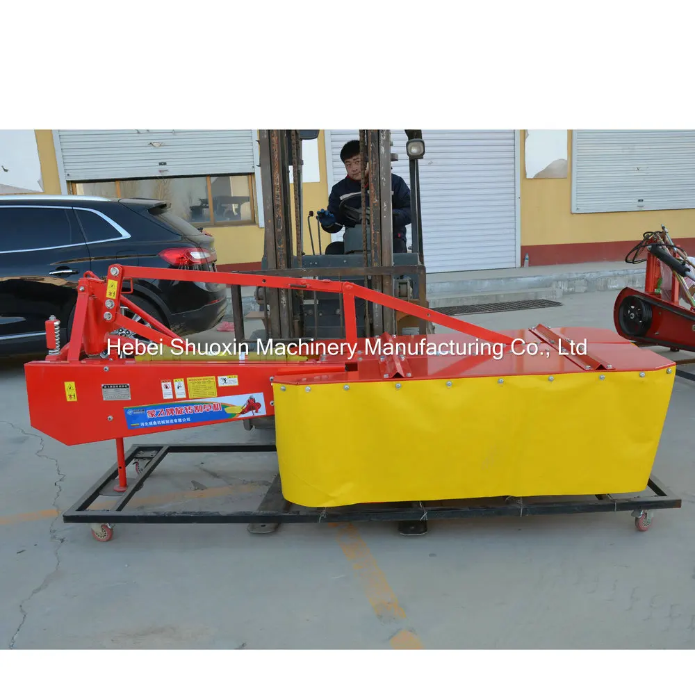 High quality 1.35 M lawn Cutter PTO driven tractor pto mower drum rotary disc mower for sale