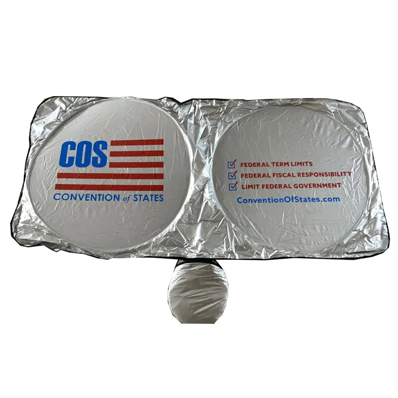 Collapsible Car Window Sun Shade Car Shade Window Car Wind Shield Sun Shade 160 x 86CM