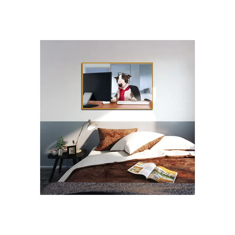 Настенные украшения с бриллиантами собака стены с украшением в виде кристаллов картина животное собака портрет Cuadros Decorativos