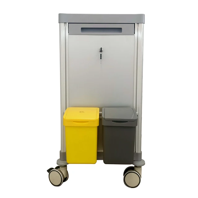 ABS Waterproof Hospital&Clinic Patient Medication Equipment Medical Medicine Trolley Cart Carro de Medicina