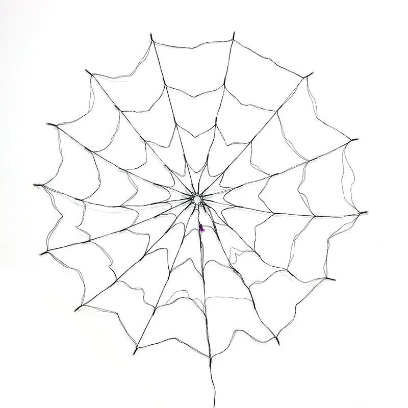 New LED Halloween Spider Light String Ghost Festival Bar Layout Atmosphere Remote Control Lantern