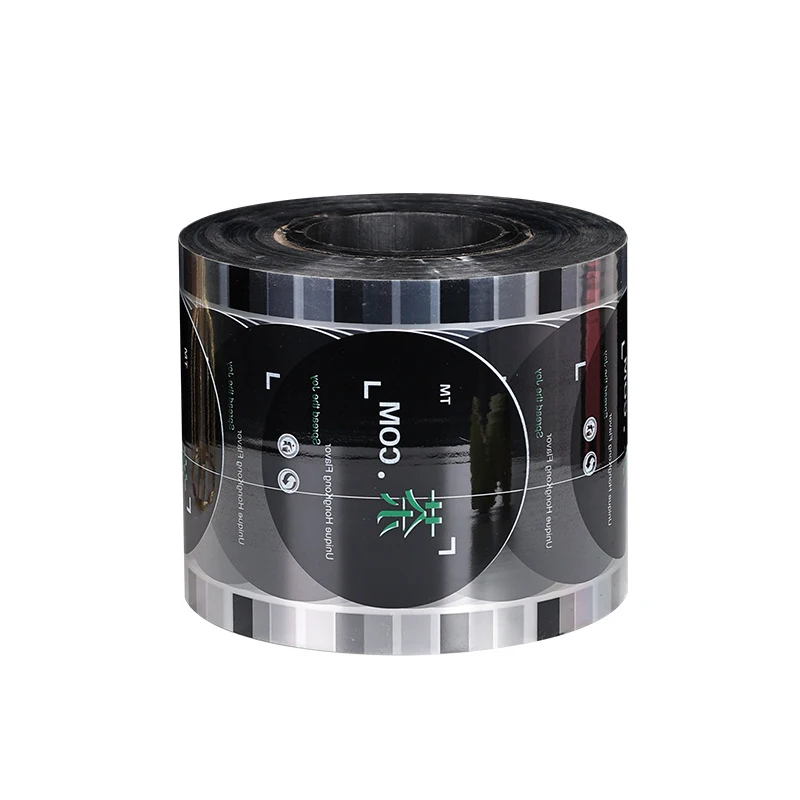 Custom Printed Laminated Plastic Biodegradable Packaging Mylar Roll Film Color Printing Sachet Film Roll Plastic Rollstock