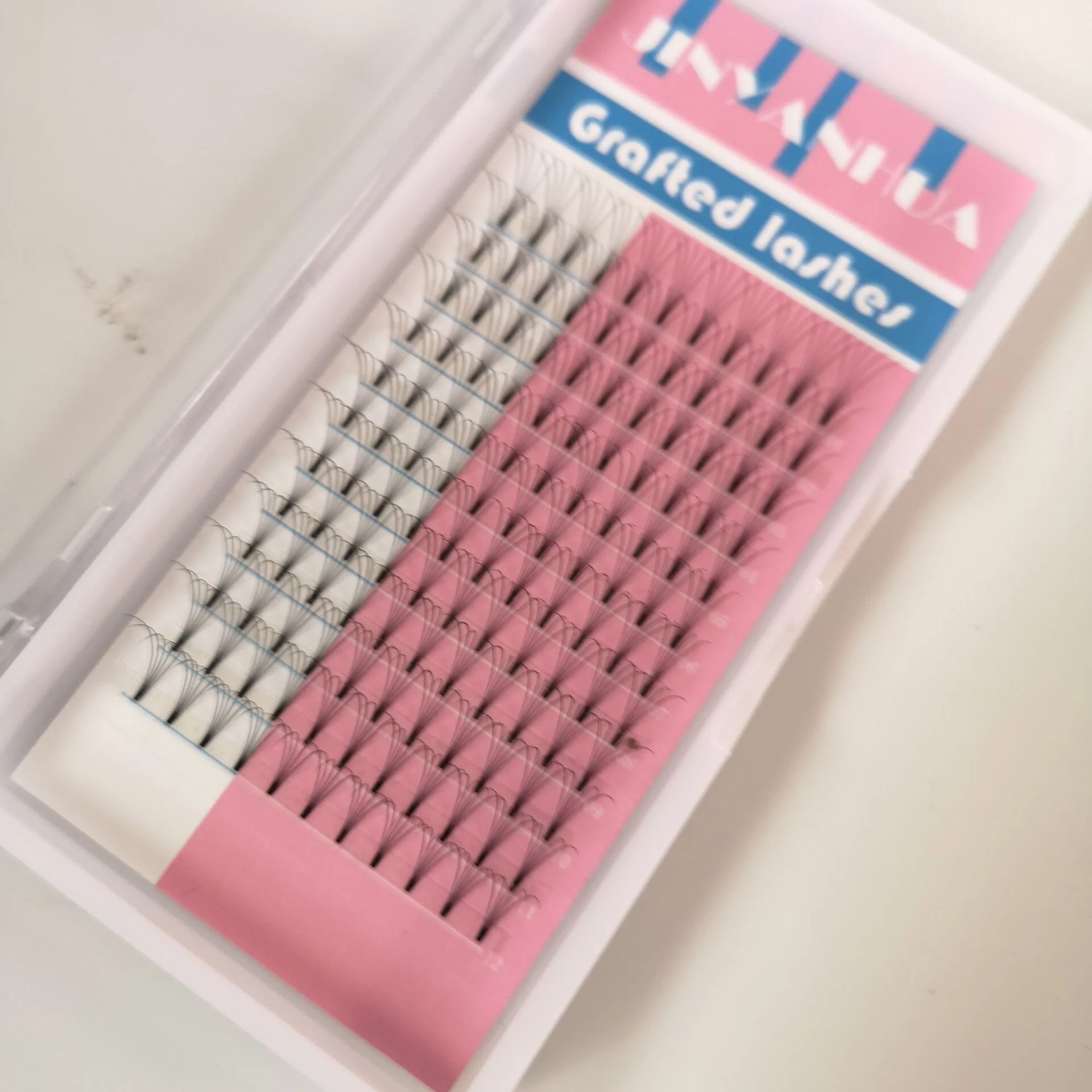 
Short Long Stem Korea PBT Material 3D 4D 5D 6D 0.07 0.1 Silk Pre made Volume fans Eyelash Extensions 