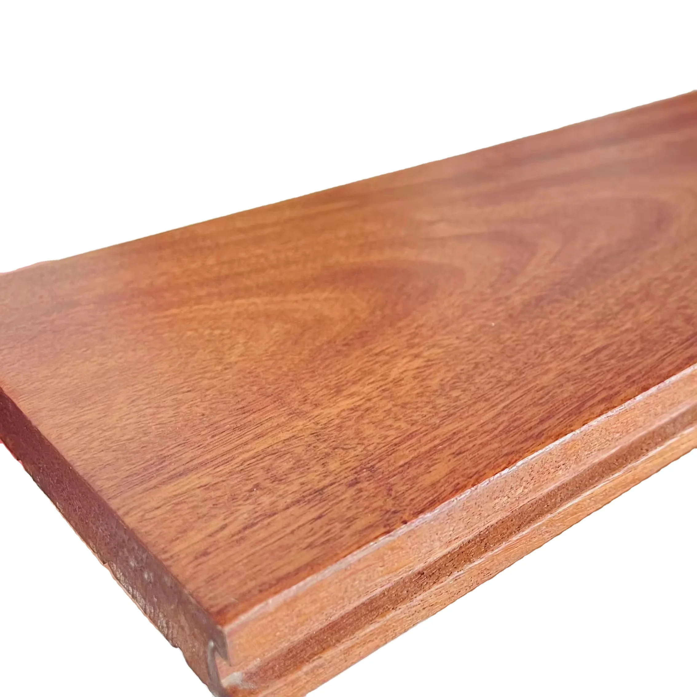 Solid wood santos mahogany wood flooring for living room