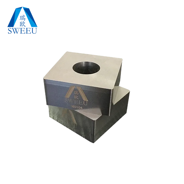 2022 Tyre Shredder Blade Tungsten  Carbide Shredder Blades Single Shaft Shredder Blades