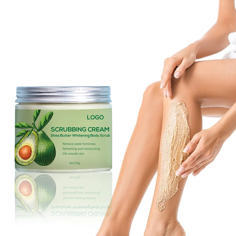 private label exfoliating sugar body scrub natural body scrub for skin care OEM