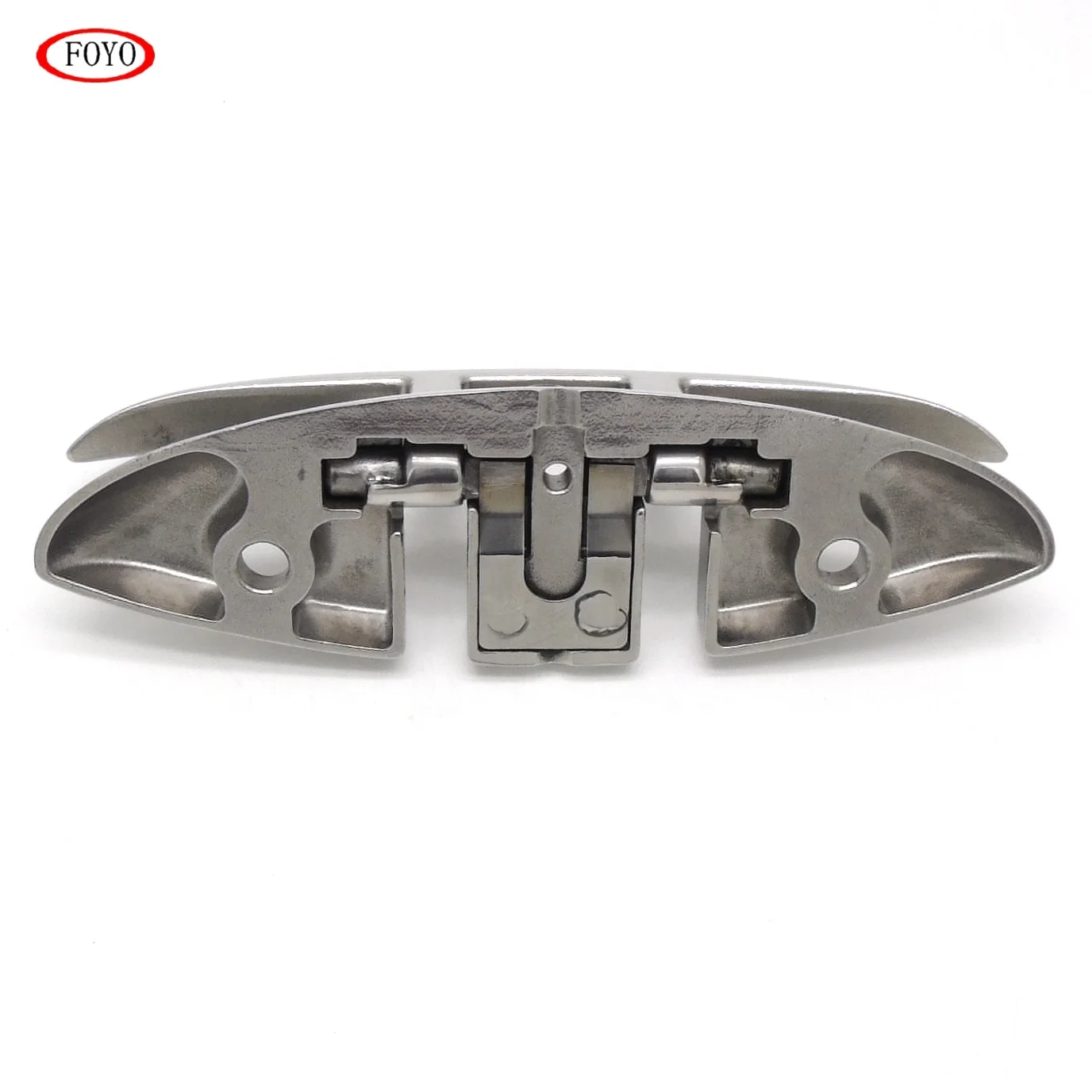 Foyo Brand hot sale boat cleat 6' 316 stainless steel marine pull up folding cleat for ship