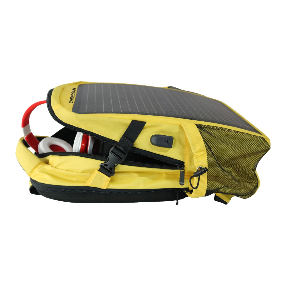 Customize Multifunction Fashion Custom Casual Business Travel Solar Energy Battery Laptop Backpack Bag With Solar Panel