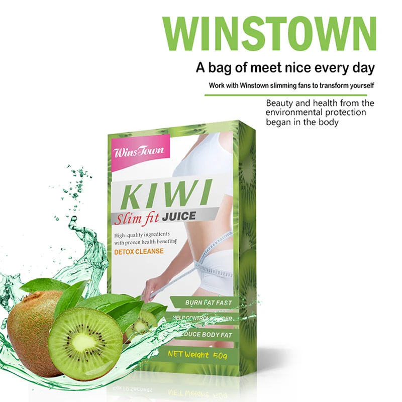 Private Label Kiwi Instant Drink Powder Slim Fit Kiwi Fruit Juice Pure and Natural Sliming Beverage