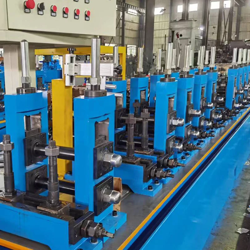 Fashionable Decorative Embossed Tube Mill Stainless Steel Pipe Making Machine