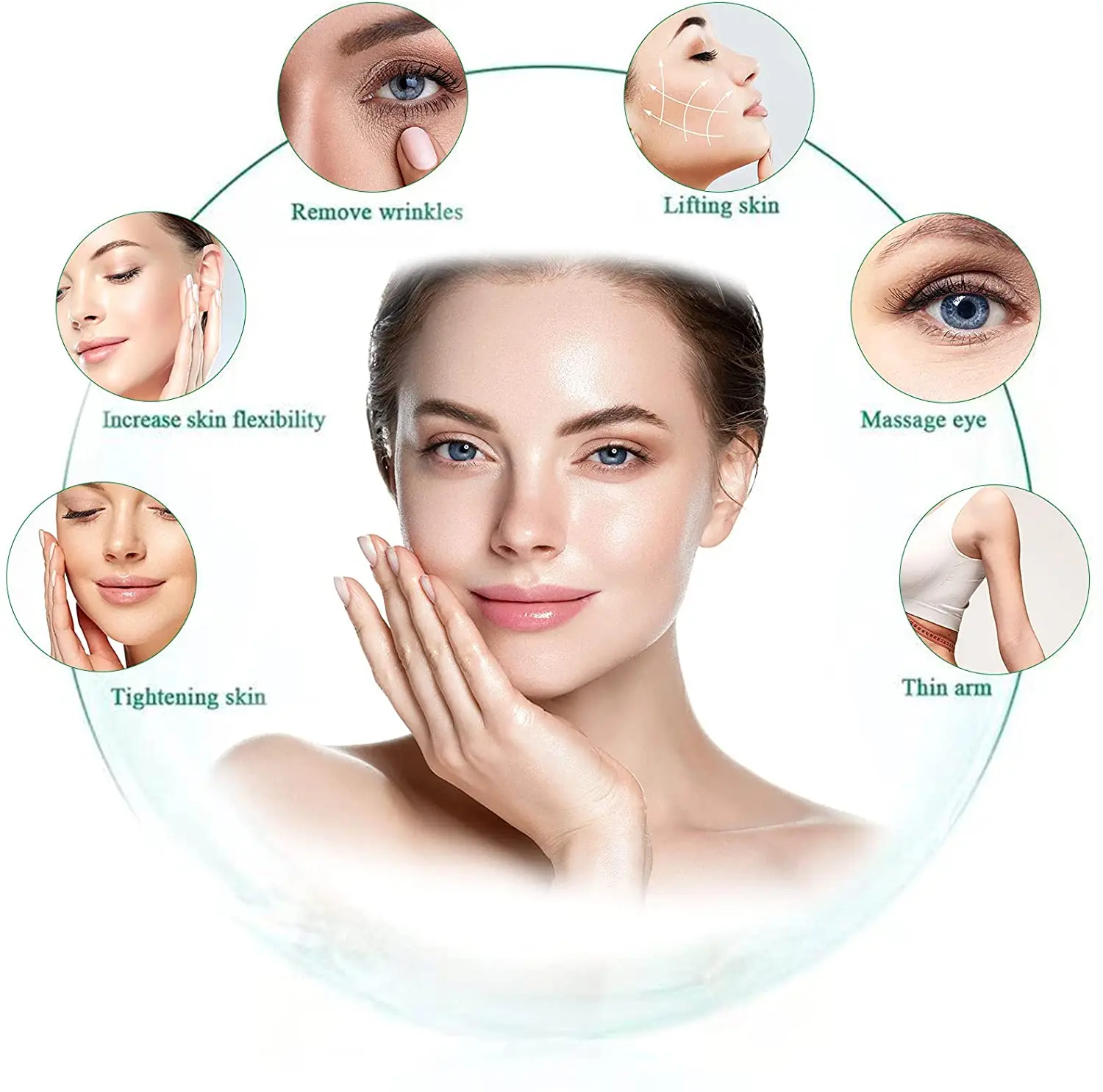 Huanshi Hot Selling Products 6 in 1 Vacuum RF Skin Tightening And Weight Loss Machine