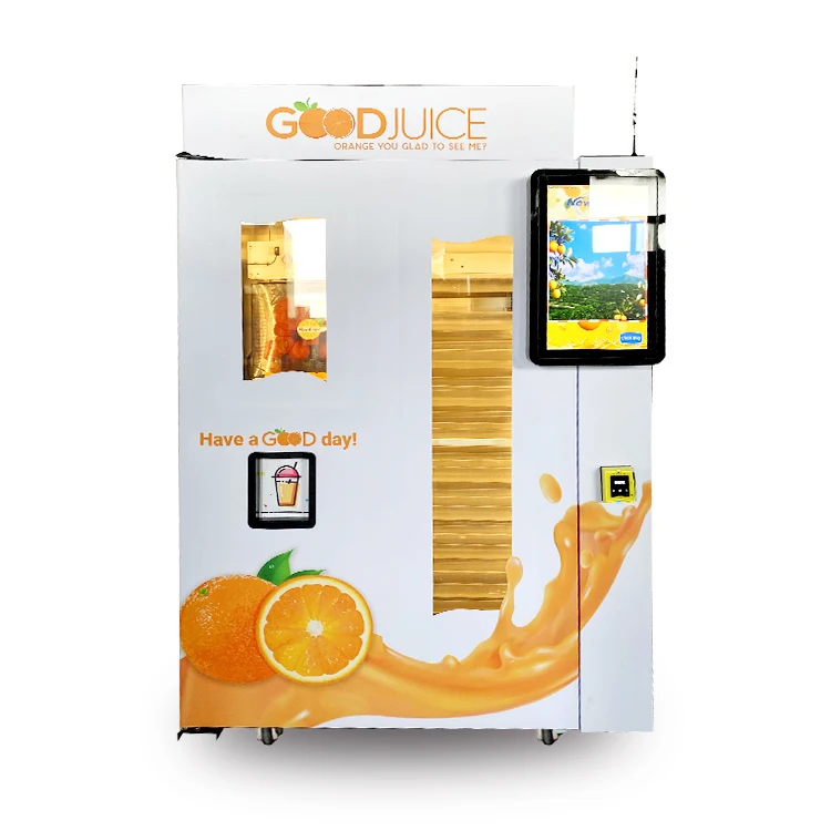 Fruit Commercial Food Shop Orange Juice Making Vending Machine