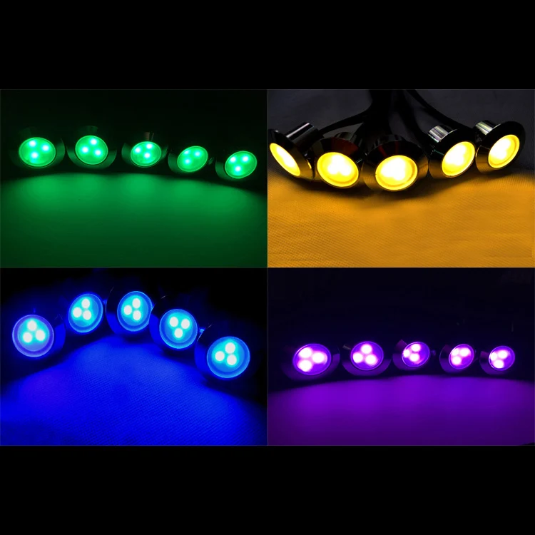 Waterproof Ip67 Inground DC12v Led Mini Garden Recessed LED Underground Lighting