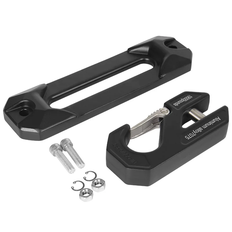 jdm towing hook electric winch 4X4 aluminium stainless steel auto real trailer tow hook for Car truck Jeep