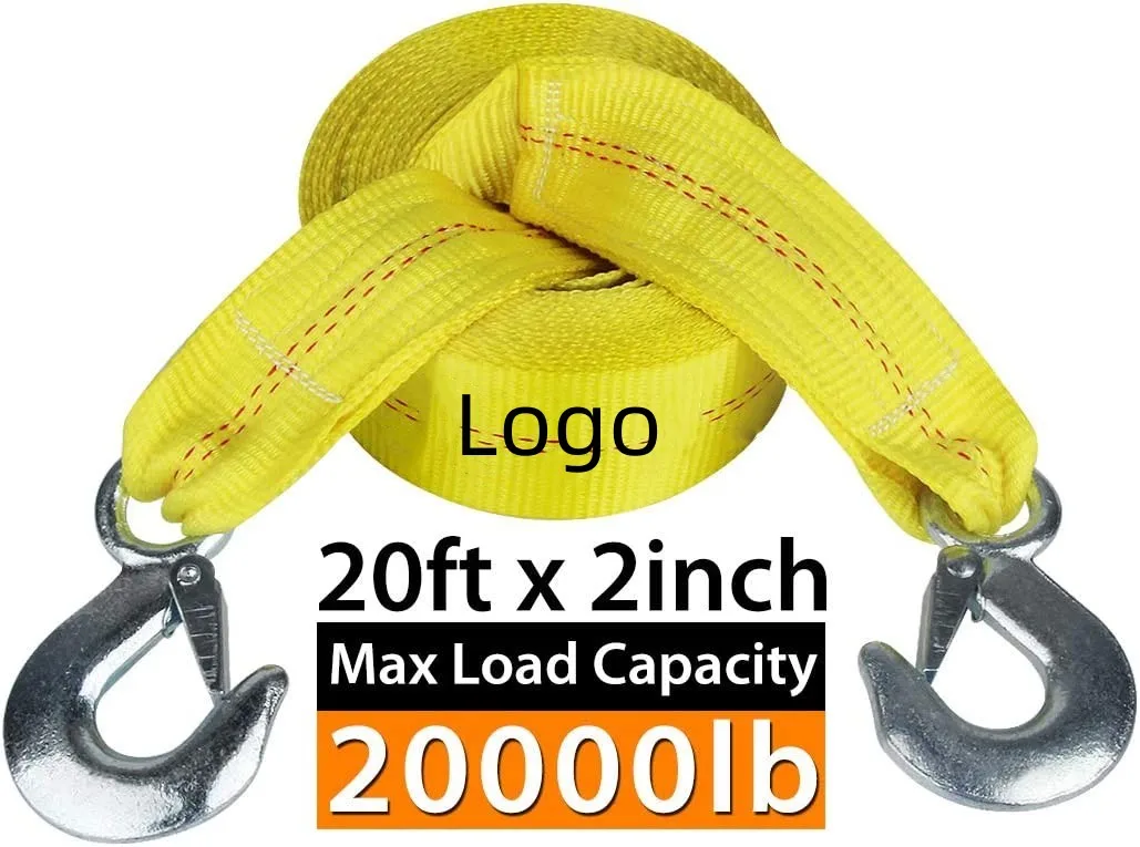 HH Manufacturer Gear Heavy Duty Recovery Off Road Tools Hook Racing Tow Strap
