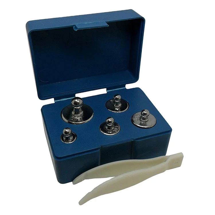 Best supplier A Set of 100g Gram Chrome Scales Calibration Weight Kit for Digital Jewellery Scale