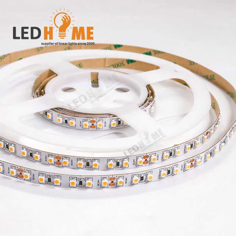wooden outdoor 5/8mm/10mm  cheap 9.6W/m 120leds/m 12V  24v 3528  aluminium led lighting profile tube