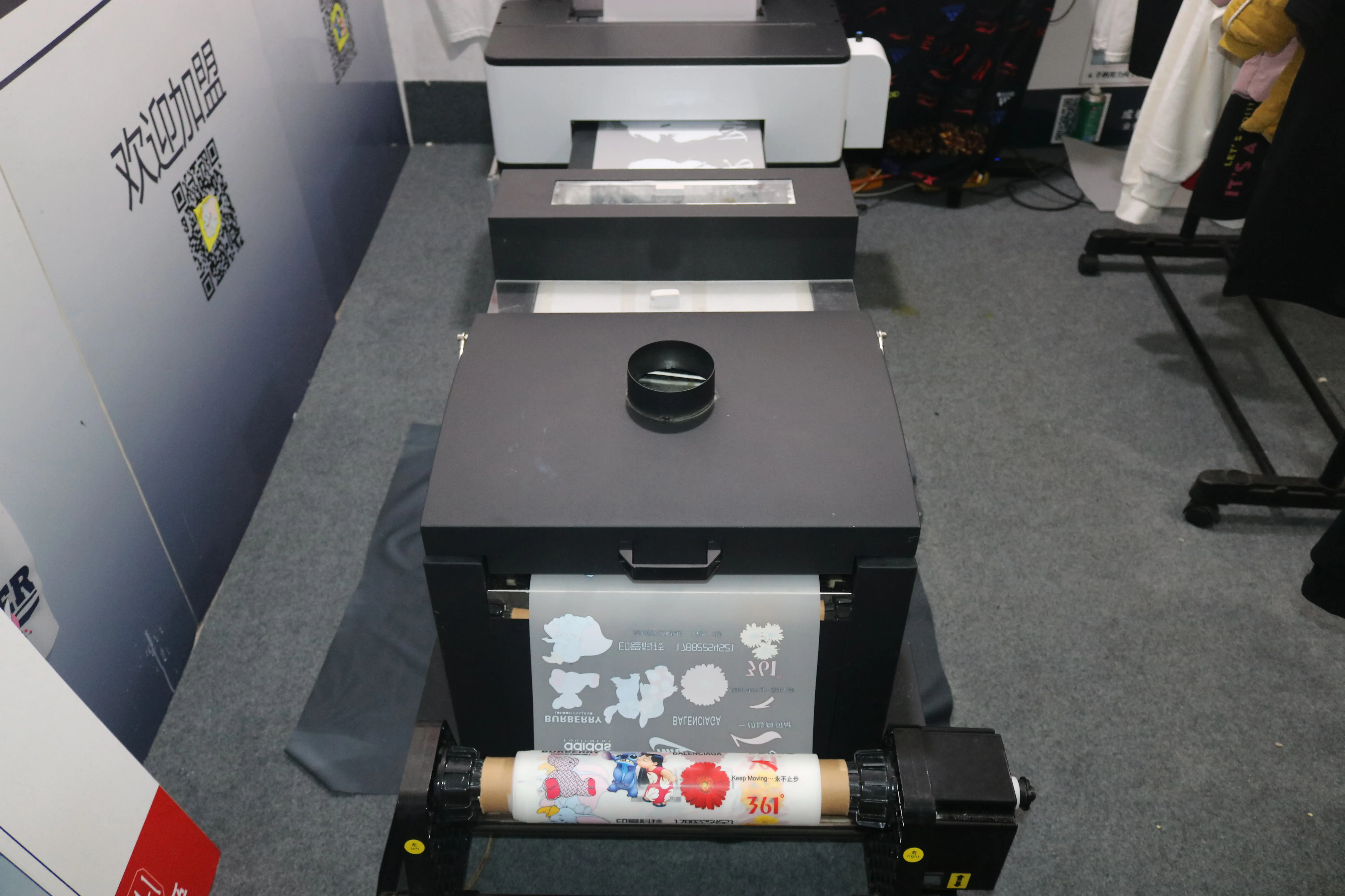 SunColor L1800 a3 dtf принтер для футболок встряхивания порошка все в одном наборе