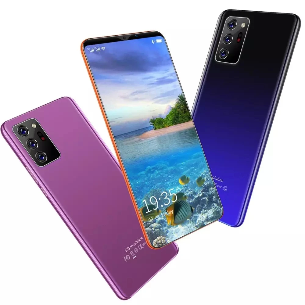 Универсальный Note30 Plus + 6 1 дюймов 4j экран Android смартфонов ГБ 128 Гб 5g Let 10-ядерный Mtk6889 Dual Sim мобильный телефон с