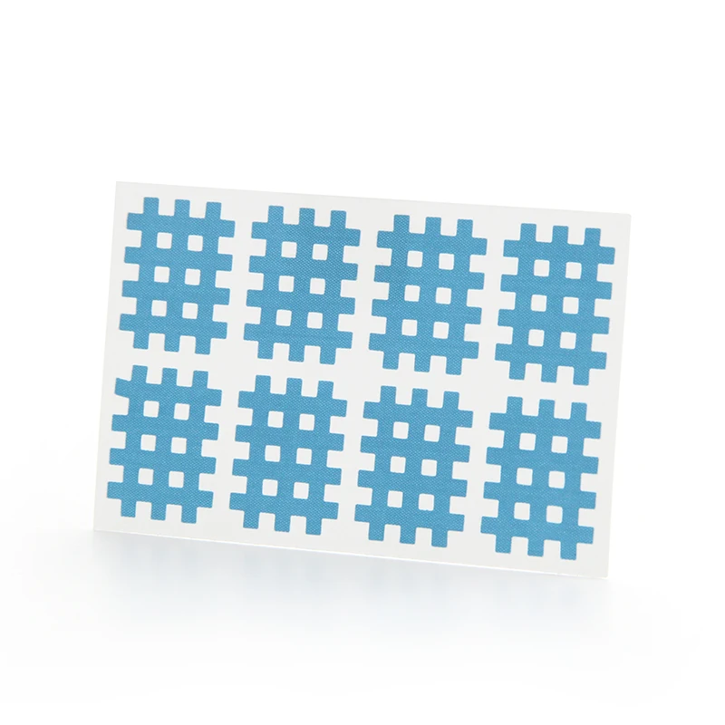 Кинезиологическая лента 27 мм X 21 мм 8 шт./лист для спорта и терапии