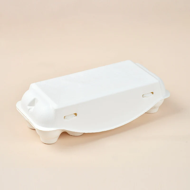 Manufacturer disposable sugarcane biodegradable 12 holes paper egg tray