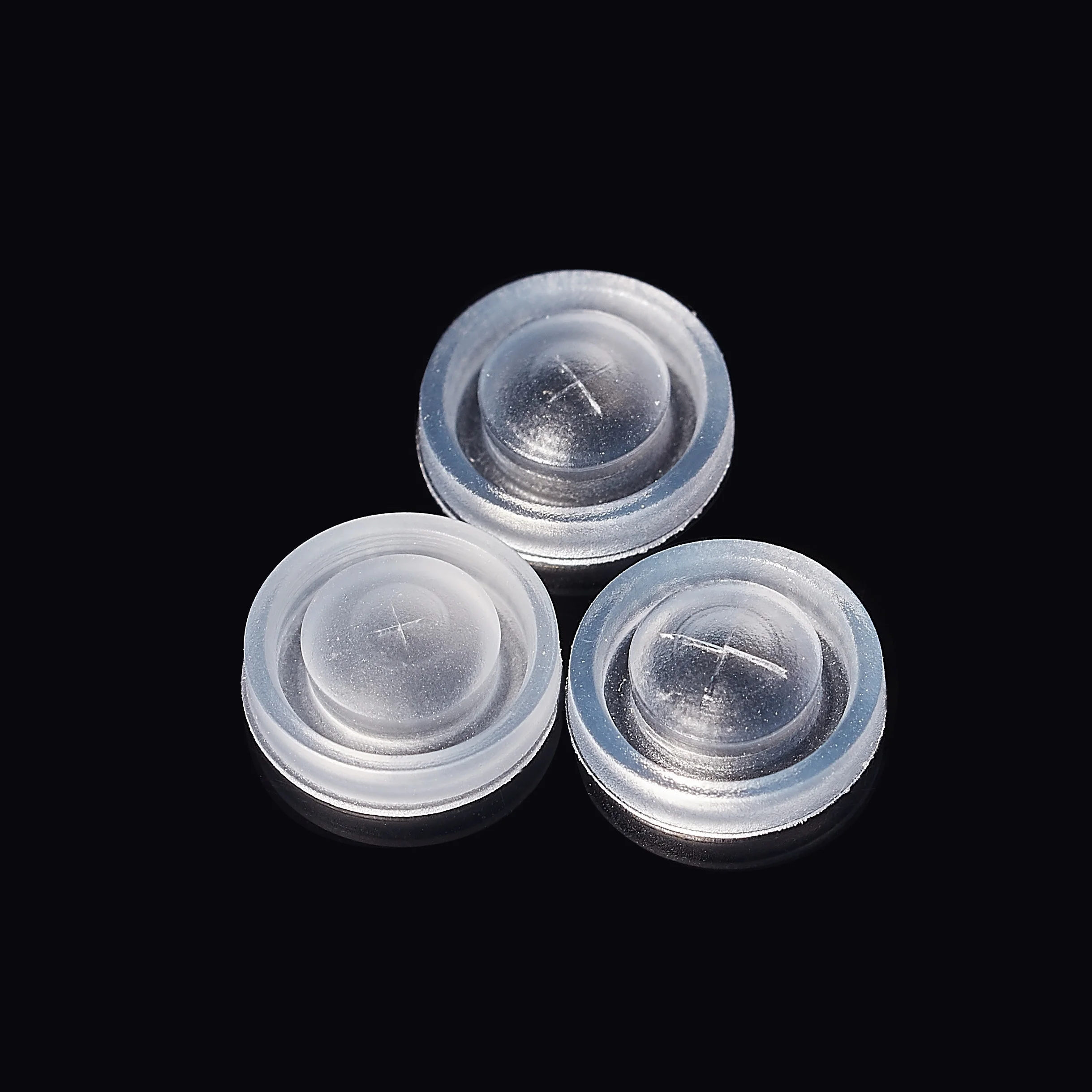 LFGB approved liquid injection molding silicone check valves, 10.5mm precision silicone check valves manufacturer