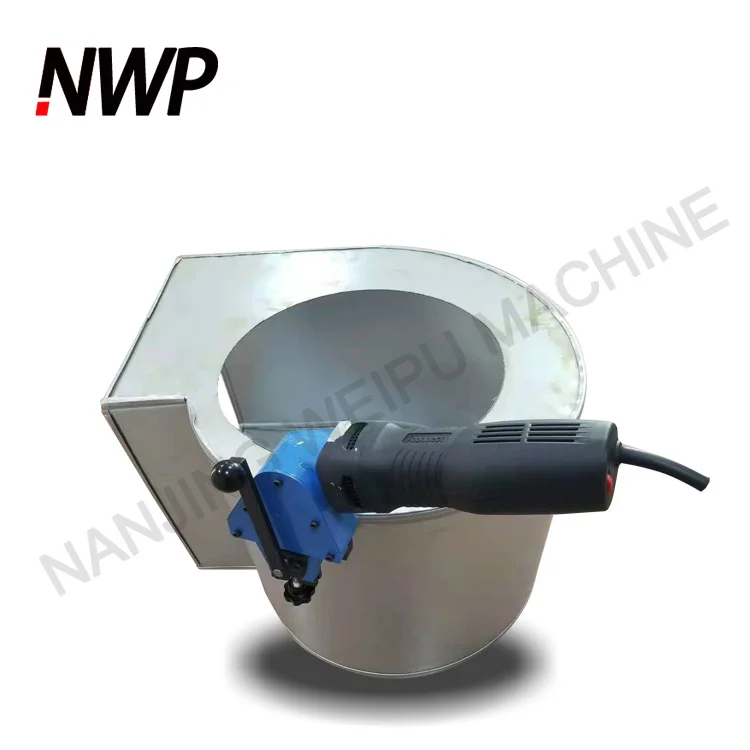 Portable Curved Air Duct Lock Seam Closing Machine
