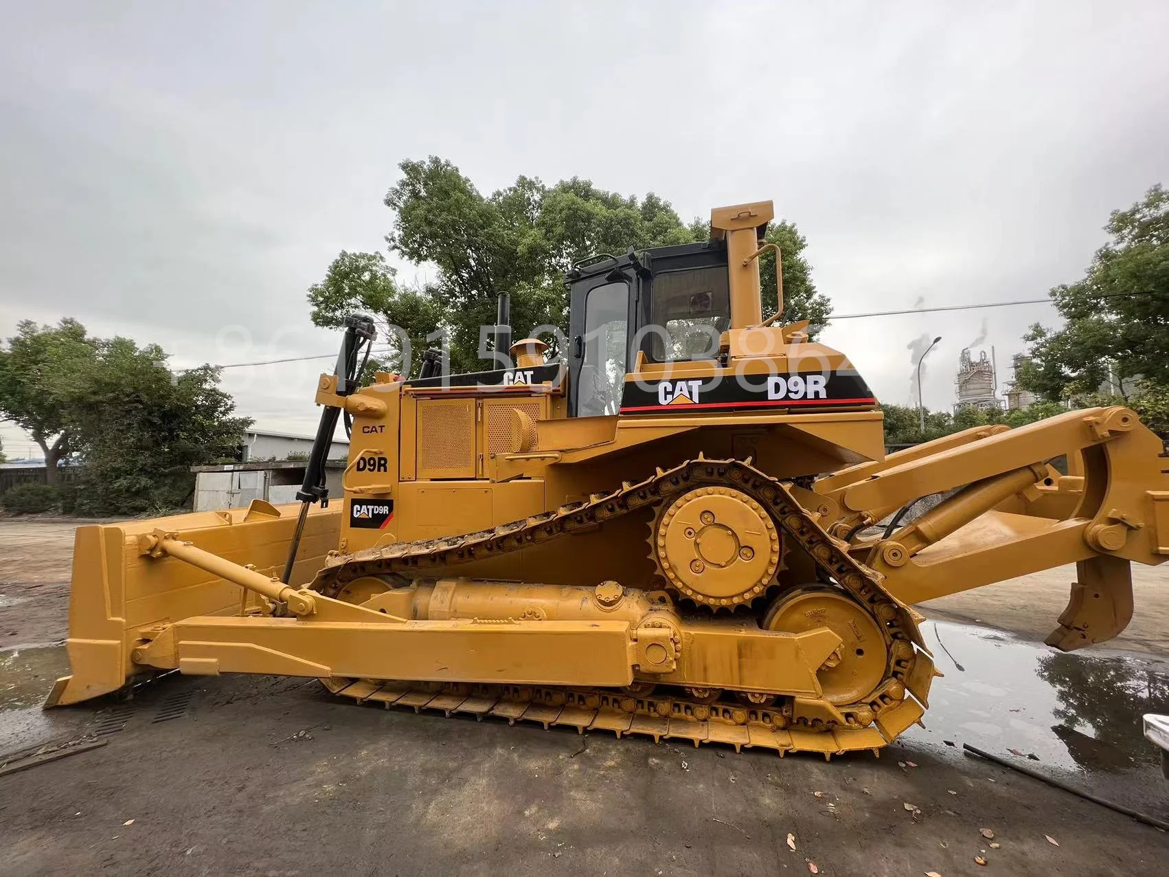 Бульдозер CAT б/у 9 тонн D9R бульдозеры на гусеничном