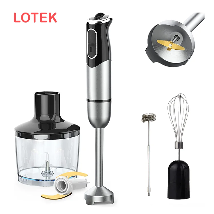 Household 400W DC MOTOR Free spare parts Electric Immersion Hand Blender