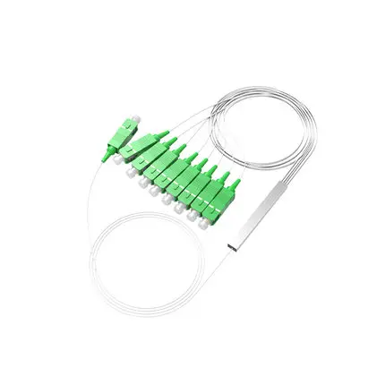 1x8 PLC Fiber Optic Splitter steel tube type fiber optical splitter 1*8 sc/apc