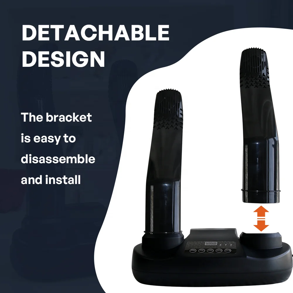 Shoe Dryer With Timer portable Electric Shoe Warmer Ozone Sterilizer Dehumidify Ozone Helmet Dryer Ski foot Boot Dryer