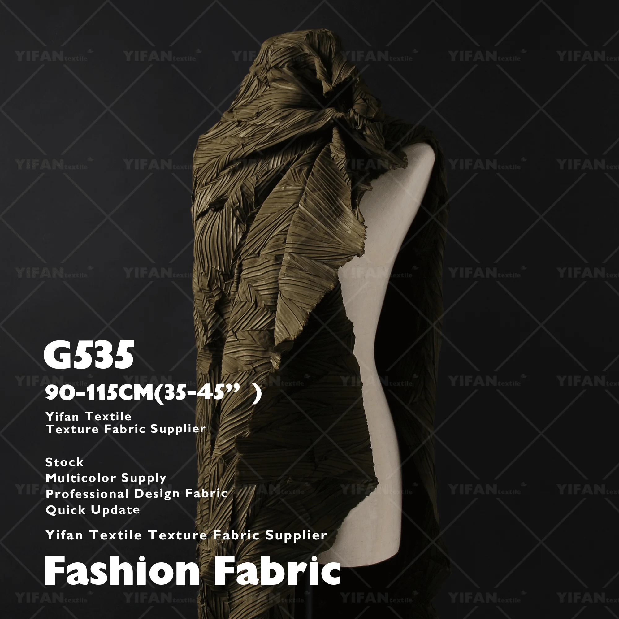 Многоцветный похожий на Lssey Miyake тонкая и мягкая плиссированная модная ткань с листьями для одежды юбка украшение рубашки одежда