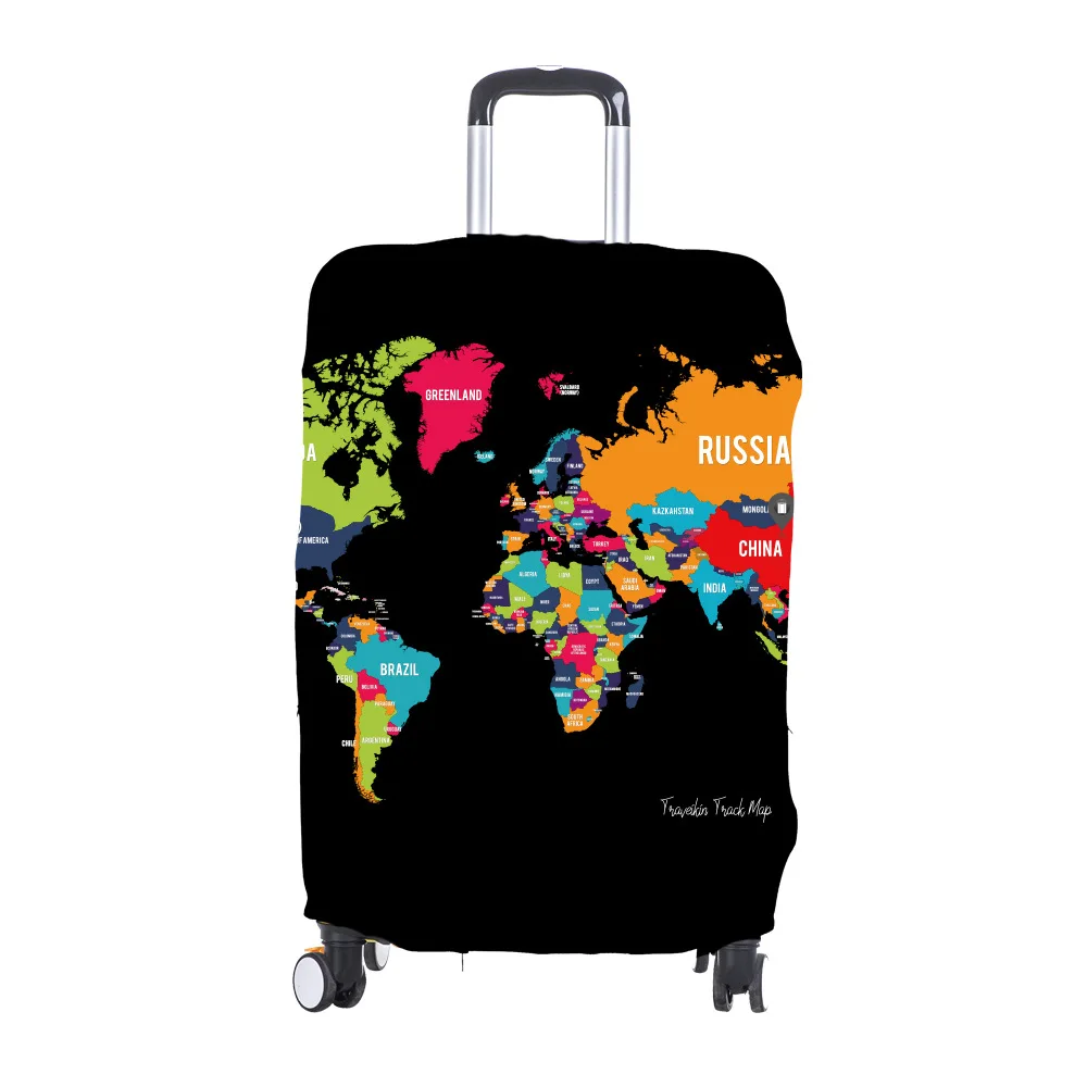 waterproof stretch trunk case luggage pull rod case dust cover, Elastic Thick Travel Thick Stretchy Luggage Covers/