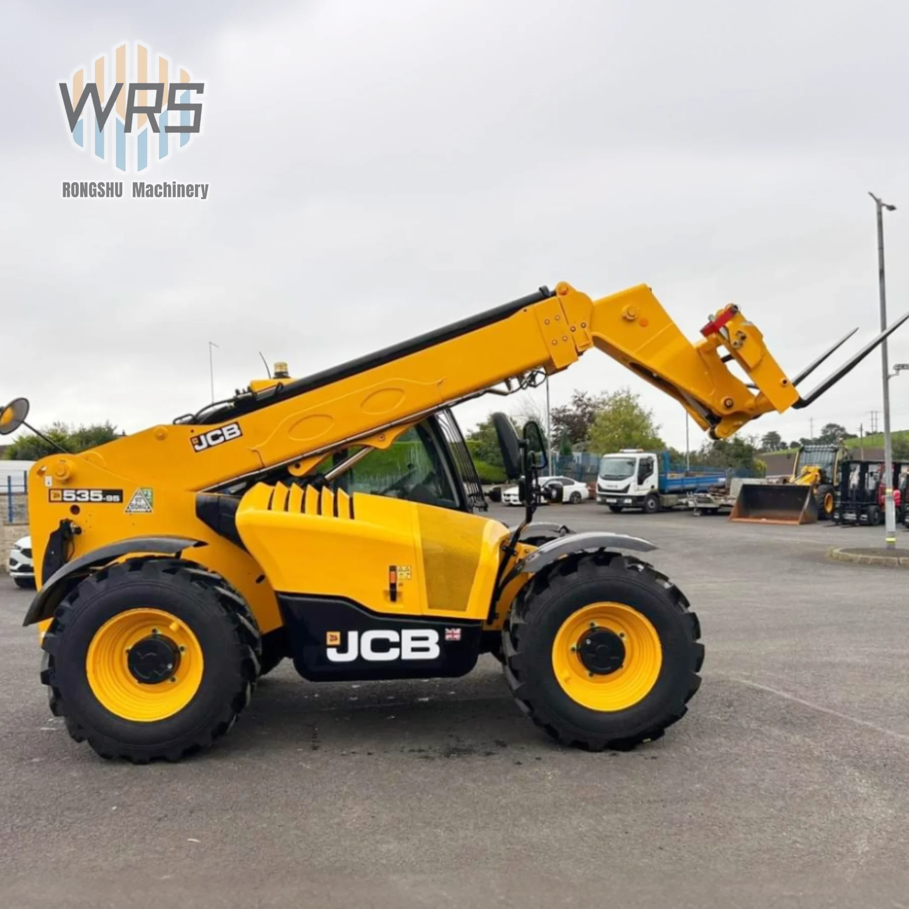 Используемый Телескопический вилочный погрузчик Jcb 535 оригинальный телескопический продажа