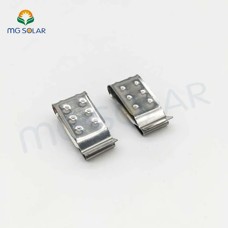 4 wire 304 stainless steel solar PV cable clips for solar cables Solar Panel Mounting  Cable Clips