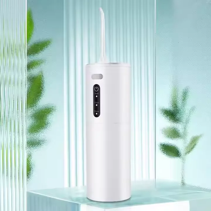Portable dental teeth cleaning waterpick cordless electric oral irrigator water flosser for home travel