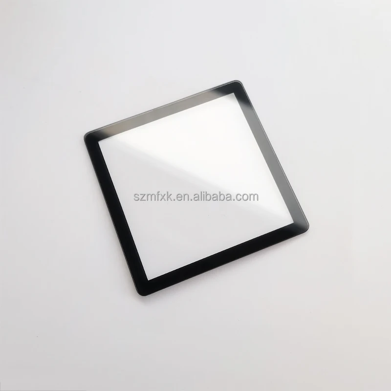 Custom 0.2-10mm thickness tempered glass face tempered circular glass panel