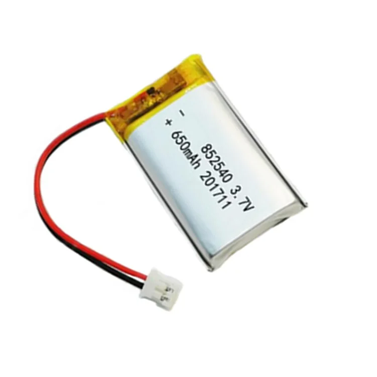 High quality 3.7V Lithium Polymer Cell 852540 650mAh Lipo Battery for 3C digital products