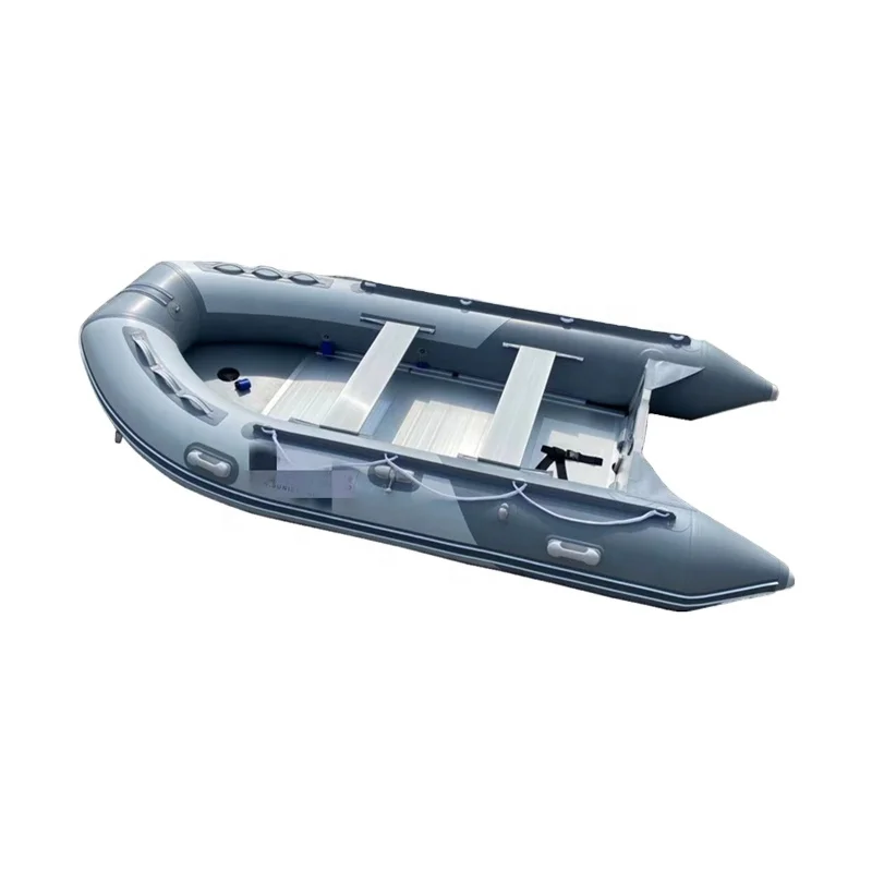 CE 3.8 m rafting rescue boat inflatable boat with aluminum floor