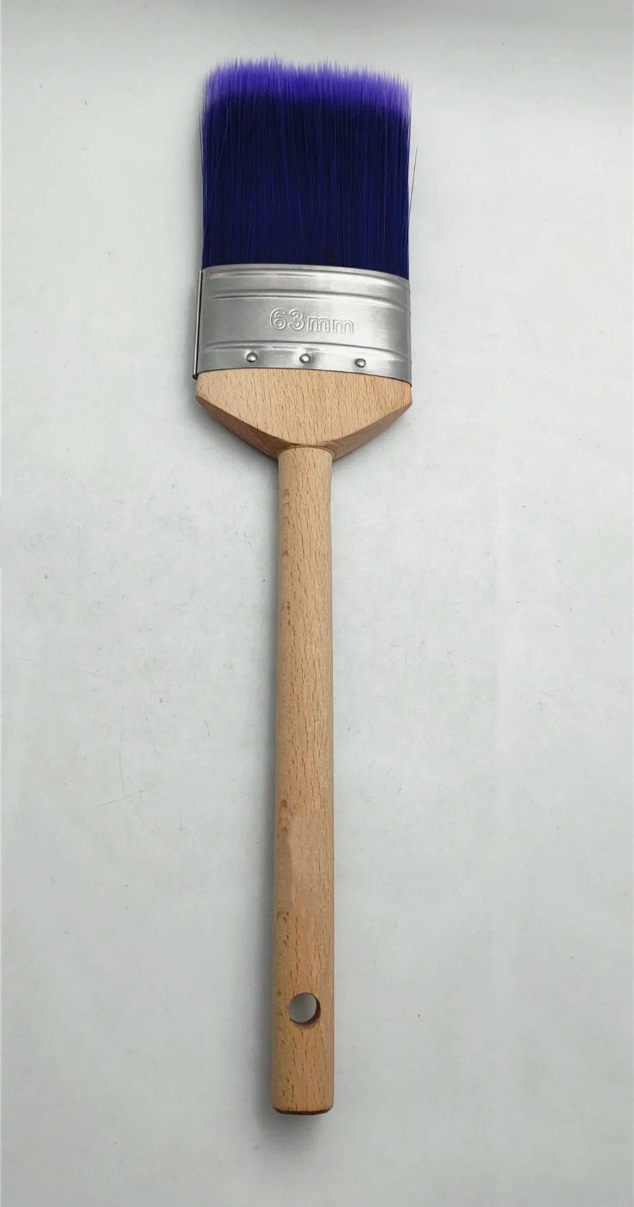 Professional 2.5Inch PET Bi-Color Filament Paint brush with Different Handle Material