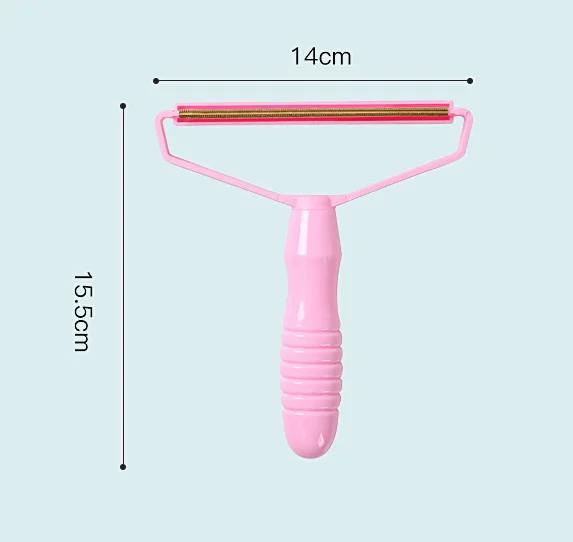 Portable Lint Remover Pet Hair Remover Brush Manual Lint Roller Sofa Clothes Cleaning Lint Brush Fuzz Fabric Shaver Brush Tool