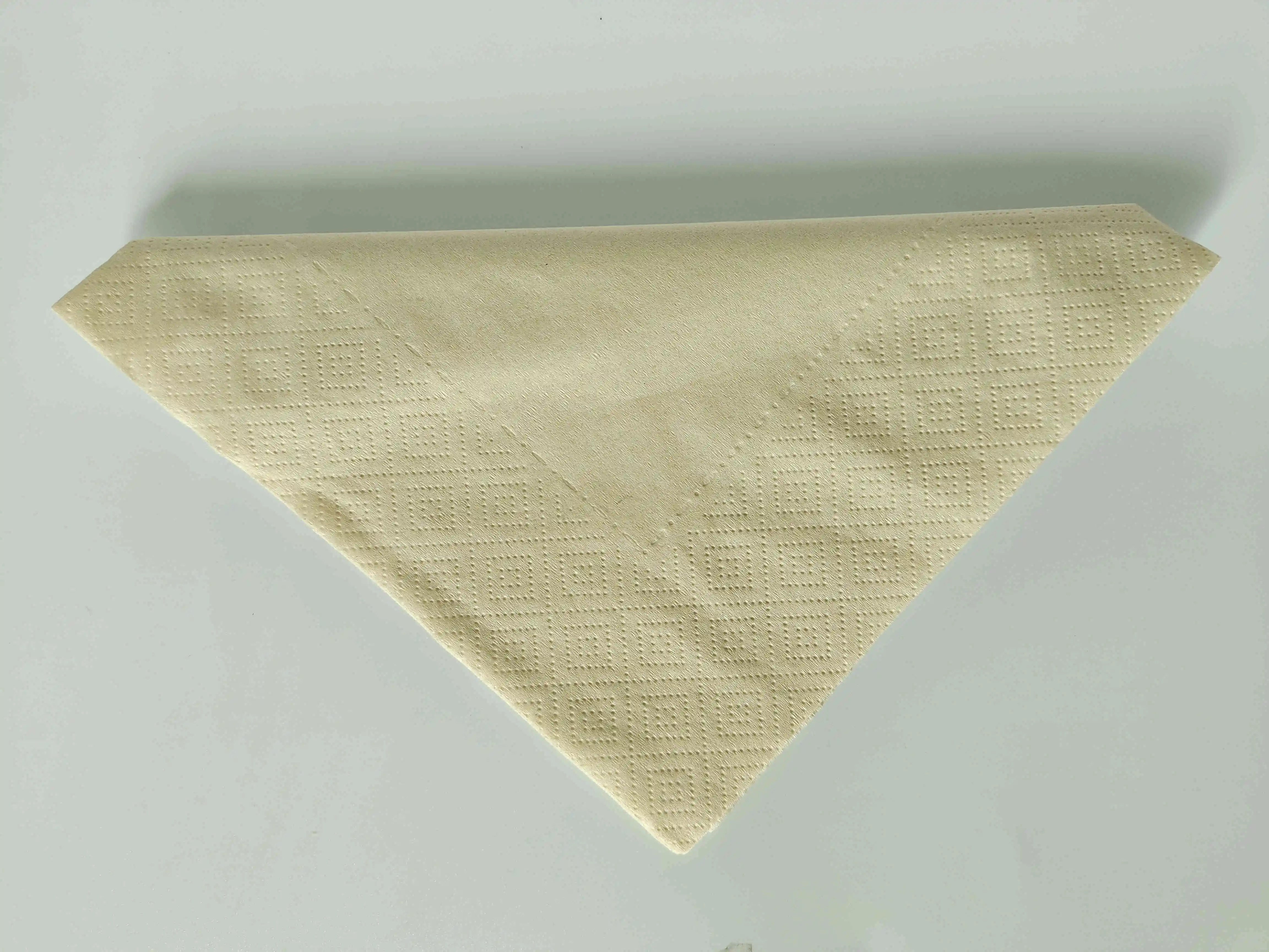 Paper Napkin Unbleached Brown Napkin Table Napkin Factory Direct Sales Can Be Customized Wholesale Price Brown Virgin Wood Pulp