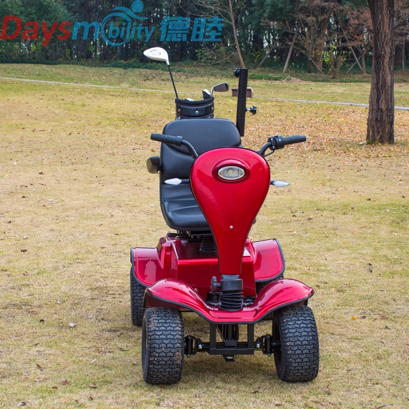 1-Seater Electric Golf Buggy Golfing Cart with 24V 1000W Two Steps Mid Transaxle